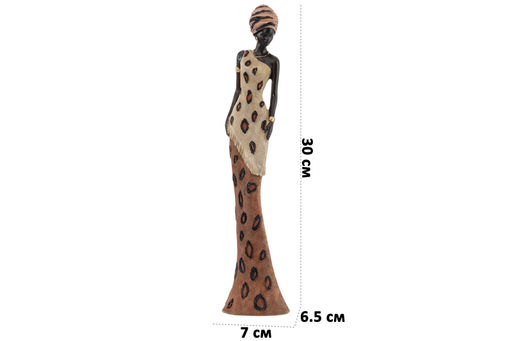 Статуэтка 7*6,5*30 см Африканская девушка - Elan gallery фото 2