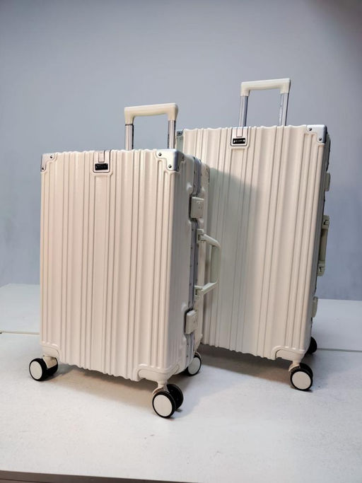 Набор из 2-х чемоданов, композит, алюминий, MIRONPAN 32416 Черный  фото 2