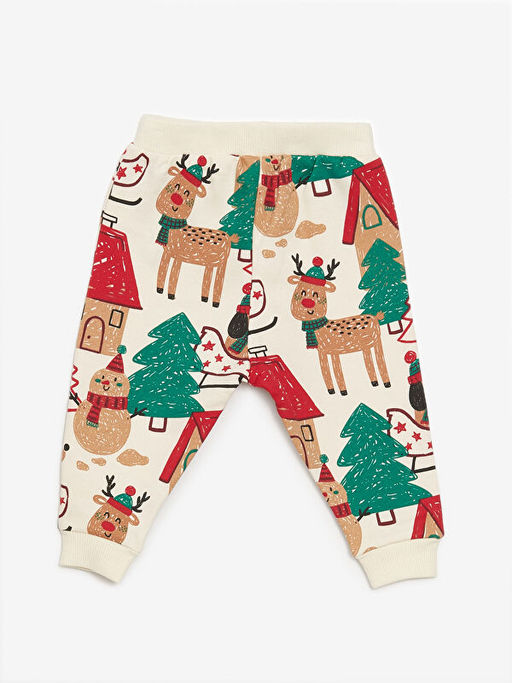 Beli Lastikli Y?lba?? Temal? Erkek Bebek E?ofman Alt - Waikiki фото 2