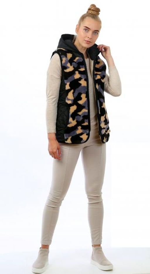 Жилет арт.6113-02 ПАРК Камуфляж серый - Altro фото 2