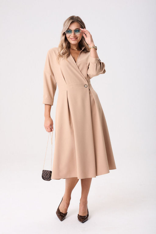 Платье Anastasia 1229.1 бежевый фото 2