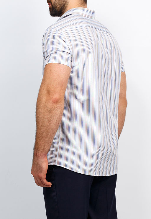 Сорочка мужская короткий рукав GREG 121/109/031/Z/1  фото 6