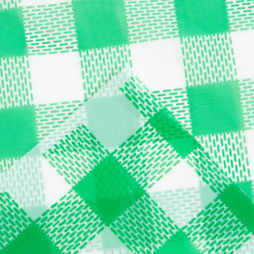 Скатерть для дачи Хозяюшка Клетка цв.зелёный 137*183 см - Simaland фото 3