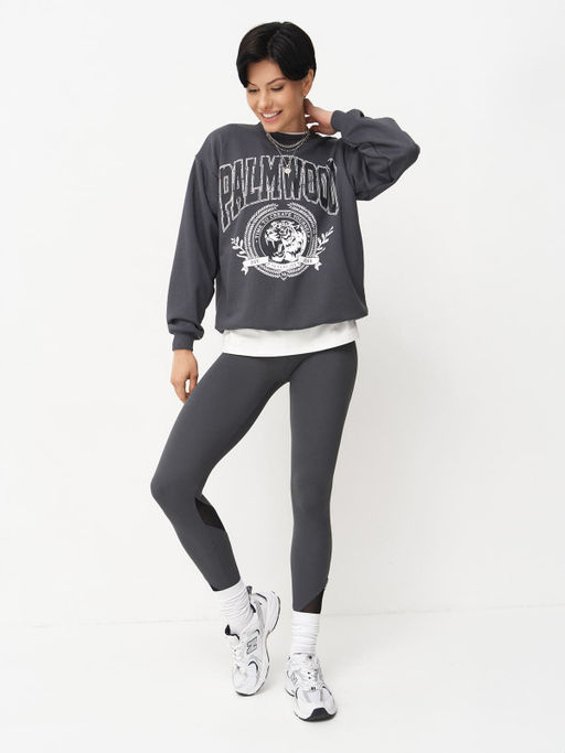 Свитшот PALMWOOD свободного силуэта - NEVERLATE фото 5