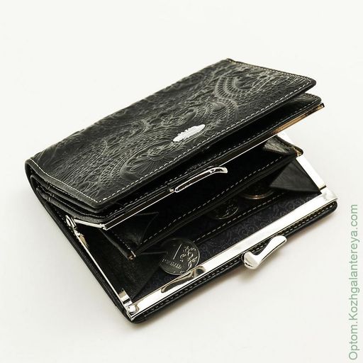 Маленький женский кожаный кошелек Sergio Valentini СВ 8115-550  фото 3