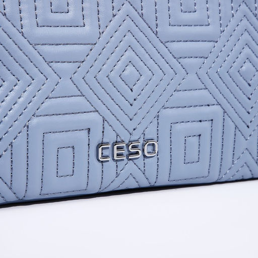 Сумка-мессенджер на магнитах, цвет голубой - Simaland фото 4