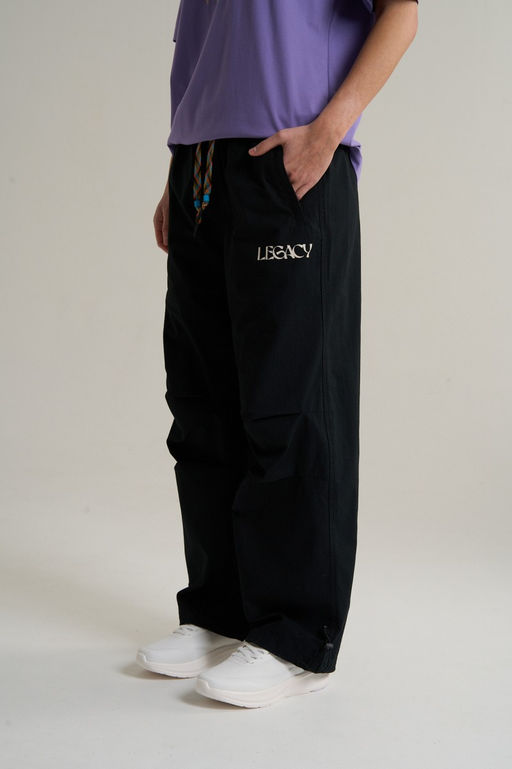 Брюки текстильные Черный KAI Woven Casual Pants - Anta фото 6
