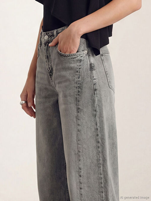 Ballon Fit Kad?n Jean Pantolon