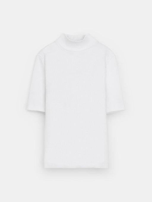 К 302151/белый Ал джемпер (водолазка) для дев - Crockid фото 2