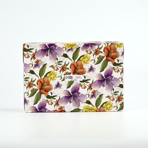 Цена за 5 шт. Коробка для капкейка 8 марта, 23?16?7.5 см