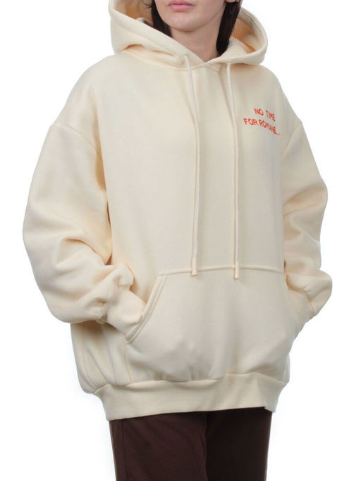 2620 MILK Толстовка женская (85% хлопок, 10% полиэстер, 5% спандекс) - Fashion фото 2