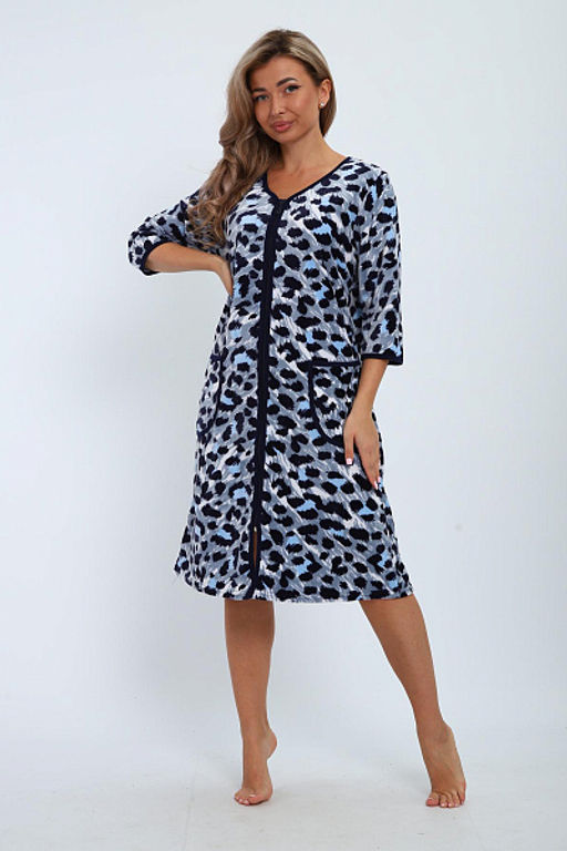 Халат велюровый на молнии (941-6) - Плиона фото 131