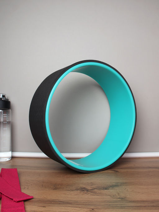 Колесо для йоги и пилатеса 32Х12 / YW32-BB / черный-голубой / уп10 - Галеонтрейд фото 10