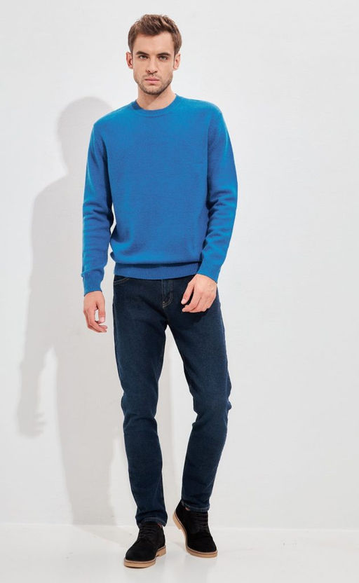 Джемпер F321-15317 b.blue - Fine joyce фото 2