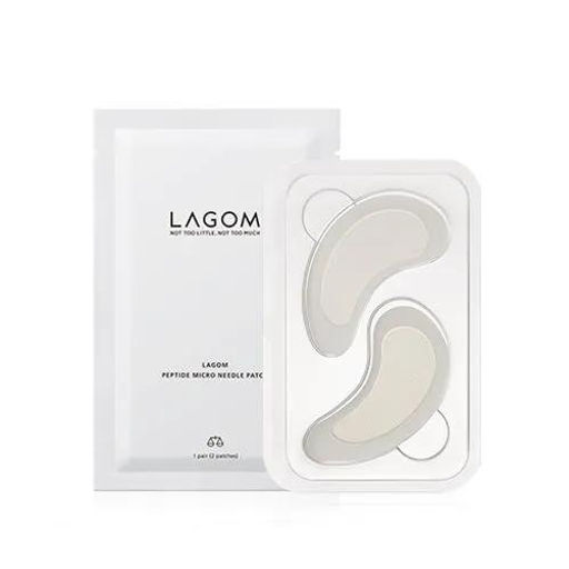 Lagom Peptide Micro Needle Patch 1пара - Пептидные патчи с микроиглами от морщин под глазами