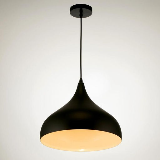 Светильник BayerLux «Купол» 1×60 Вт E27 черный 31×31×31 см