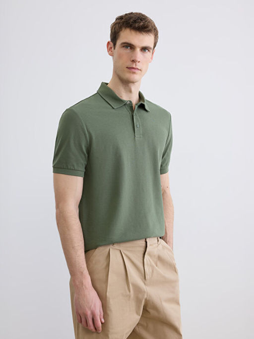 Polo Yaka Pike Erkek Ti??rt