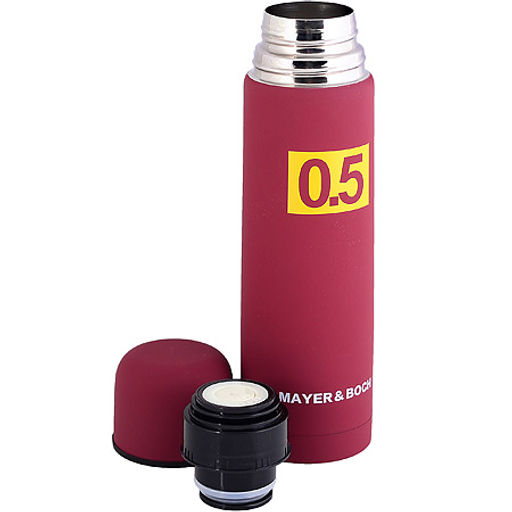 31484 Термос 0,5л нерж/сталь, красный MB (х24) - Mayer&boch фото 3