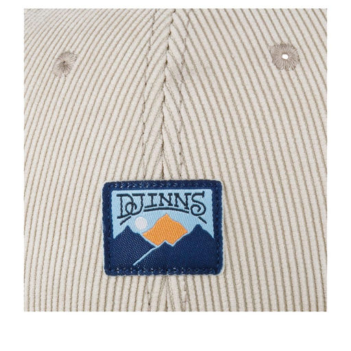 Бейсболка DJINNS арт. 6P TrueFit Cord Mountains (бежевый)