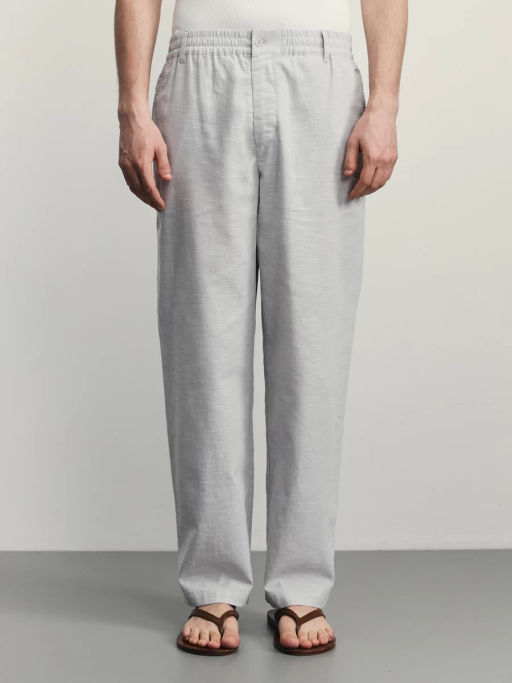 Брюки relax fit со льном / Zarina  фото 3