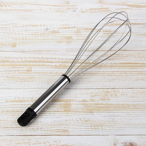 Венчик для взбивания Доляна «Помощник», 29 см, цвет серебряный