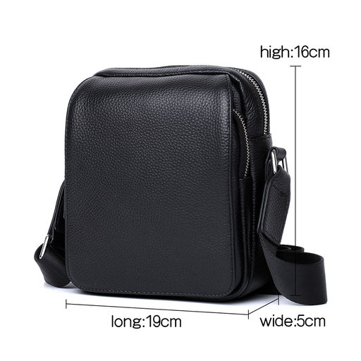 Мужская сумка, кожа, MIRONPAN 26301 Черный  фото 5