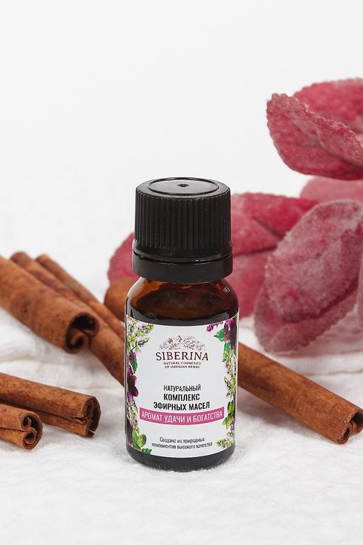 Комплекс эфирных масел Аромат удачи и богатства - Siberina фото 3