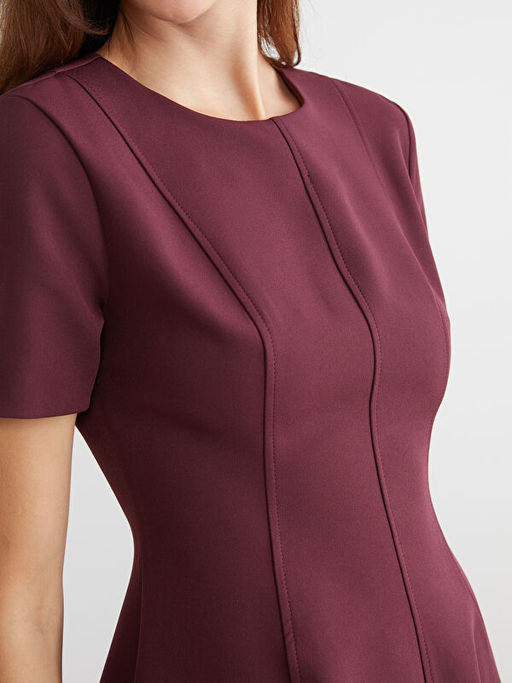 Bisiklet Yaka Belden Oturtmal? Elbise