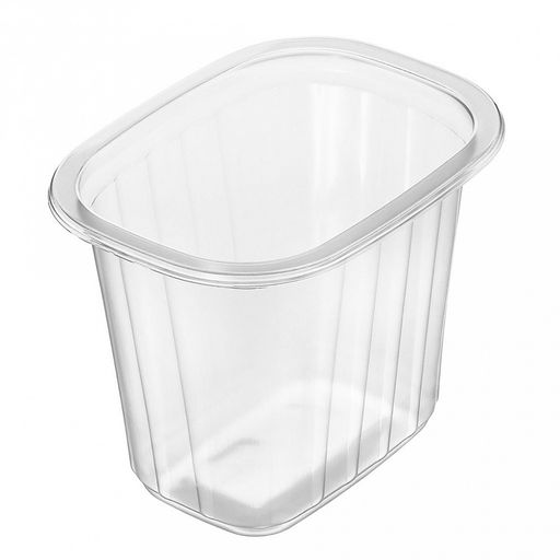 Цена за 50 шт. Контейнер одноразовый из полипропилена 0,35л 10,8х8,2х8,5см, с крышкой, прозрачный (Россия) - Домашняя мода фото 10