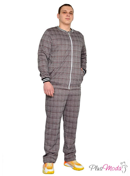 Бомбер Модель №1828 размеры 44-84 - Plusmoda фото 3