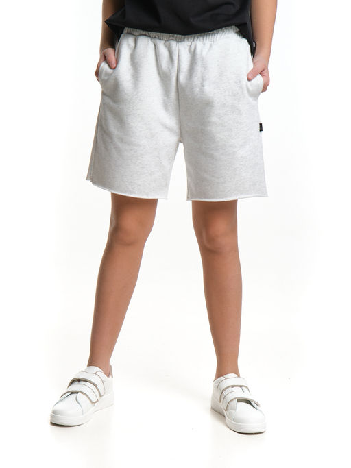 Шорты для спорта для девочки свободные отрезные 22-7677 красный - Mini maxi фото 19