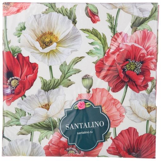 КОМПЛЕКТ САЛФЕТОК ИЗ 2-Х ШТ МАКИ40Х40 СМ ,КРЕМОВЫЙ, 100 - Lefard фото 2