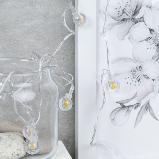 Гирлянда 3 м 20 LED Шарики с пузырьками / GN1 /уп 100/стекло - Галеонтрейд фото 4