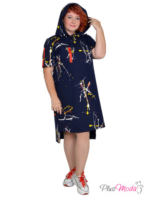 Платье Модель №1305 размеры 44-84 - Plusmoda фото 12
