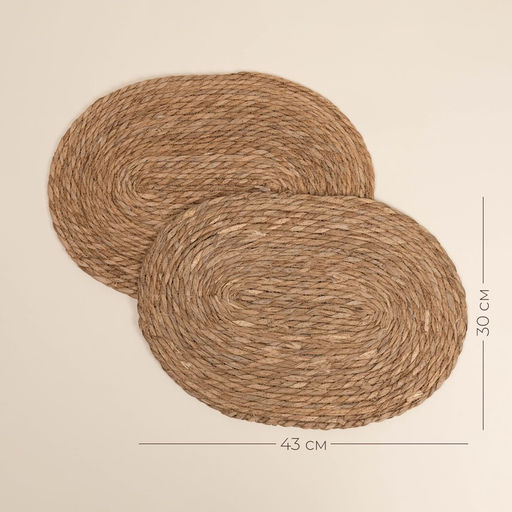 Салфетки сервировочные SL Home, 2 шт., камыш, 43×30 см