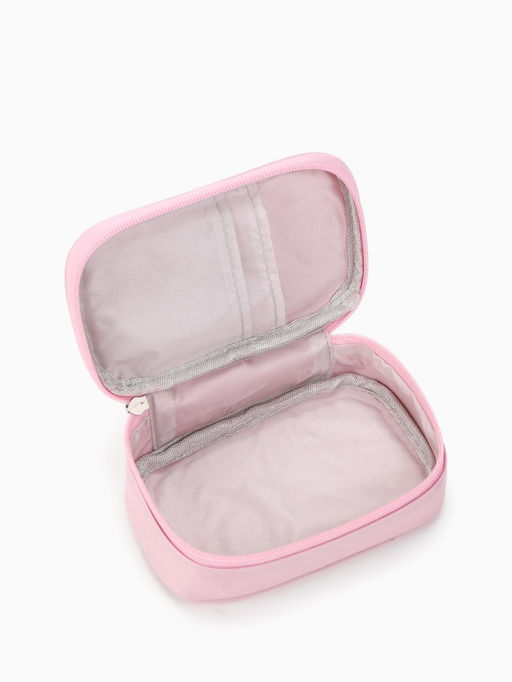 Косметичка-аптечка дорожная на молнии, с ручкой, Medicine bag, розовая - Simaland фото 6