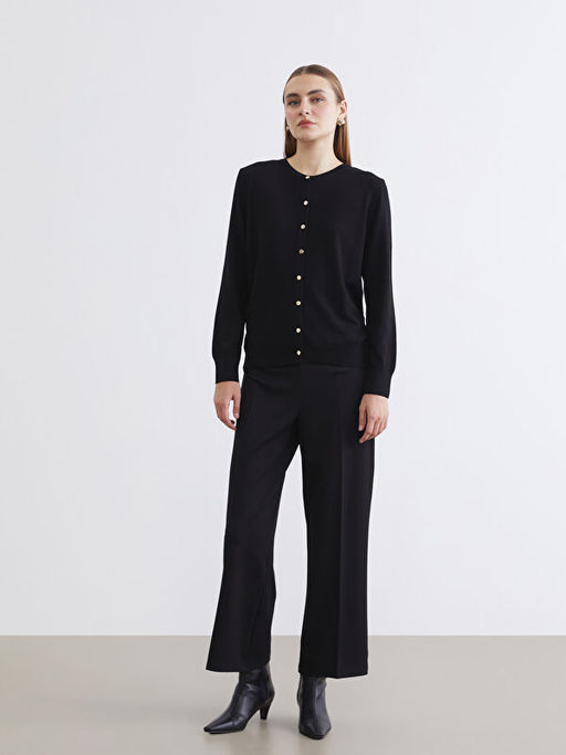 Bisiklet Yaka Kad?n Triko H?rka