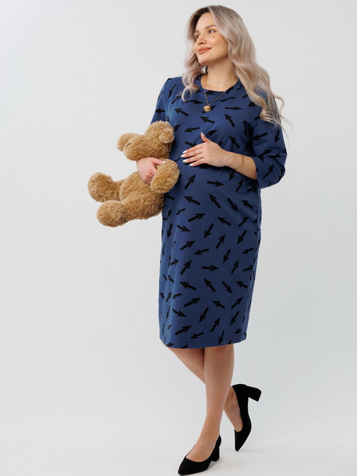 Платье женское П-194 (футер 2х нитка пенье г/к) Изумруд