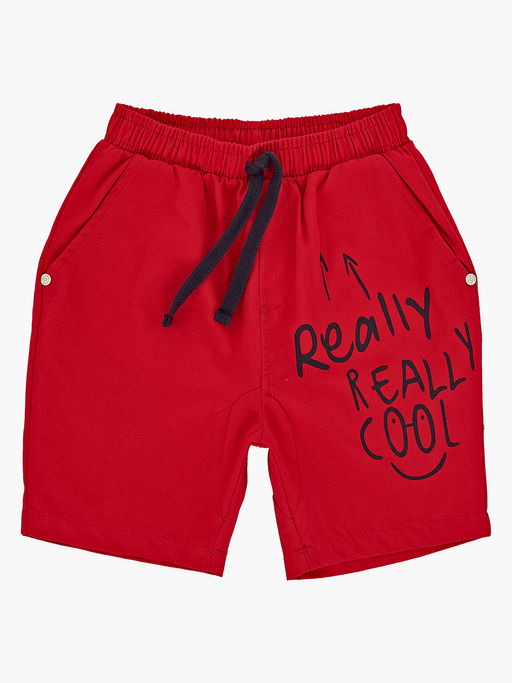 Шорты с принтом UD 7828 красный - Mini maxi фото 2