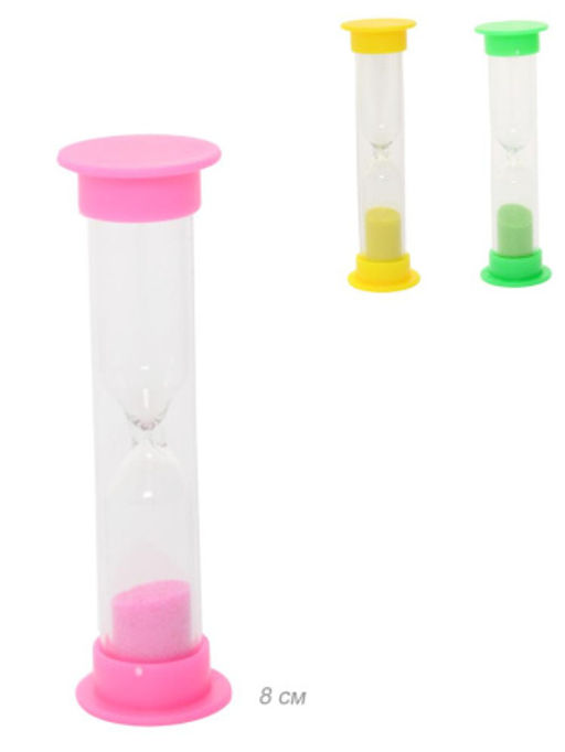 Часы песочные 1 минута / L-606 /уп 1000/ микс