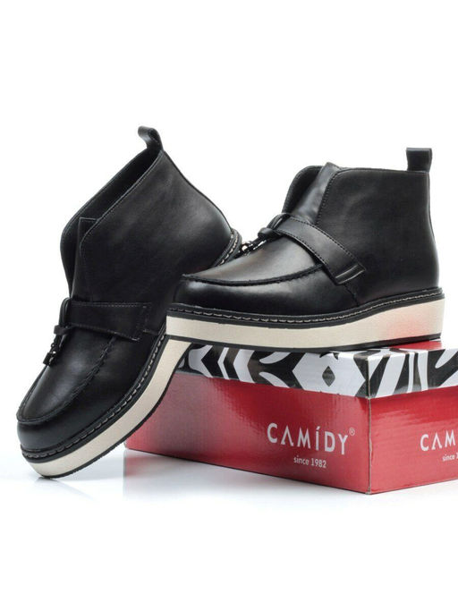 01-5172-1 Ботинки демисезонные (натуральная кожа, байка) - Фабричный китай фото 17