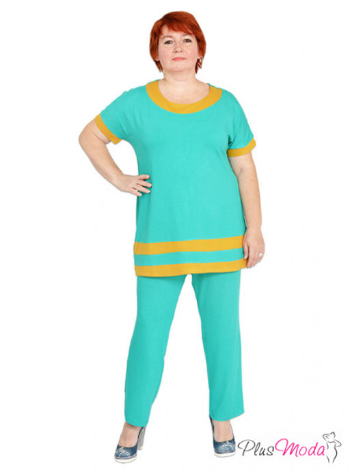 Туника Модель №81 размеры 50-72 - Plusmoda фото 4