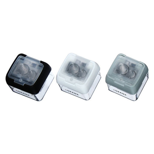 Цена за 3 шт. Точилка 2 отверстия с контейнером deVENTE Keyboard Keys, МИКС