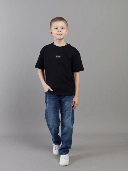 CRB wear / CSJB 64121-22K Футболка для мальчика,черный/Ex.Cherubino фото 2