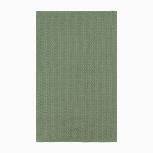 Цена за 2 шт. Полотенце Доляна цв. хаки 35х60 см, 100% хл., крупная вафля 220 г/м2 фото 2