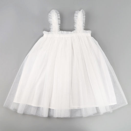 Карнавальный костюм новогодний «Снежинка», платье, ободок, рост 116-122 см