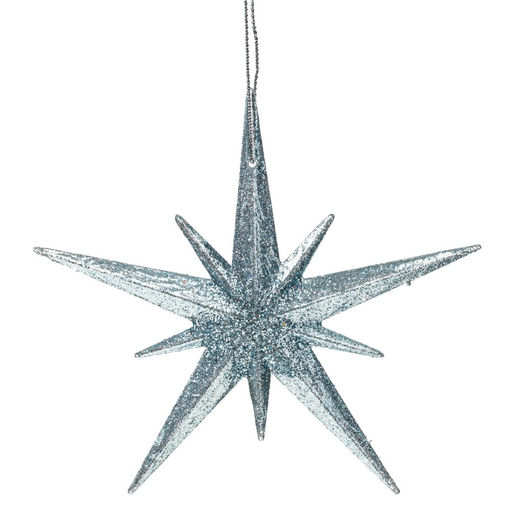 Украшение новогоднее "Звезда", L12 W1 H11,5 см