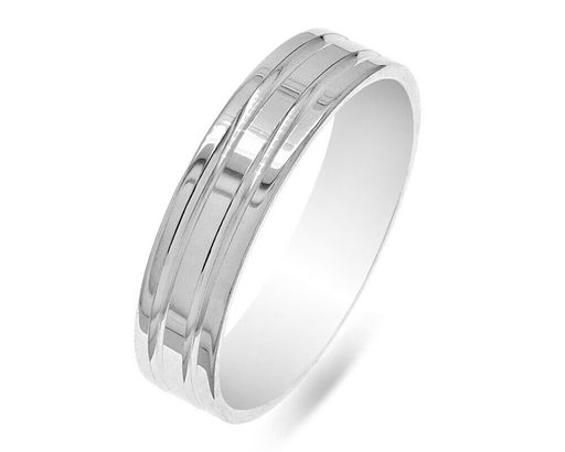 Кольцо из серебра без вставки, А-6008