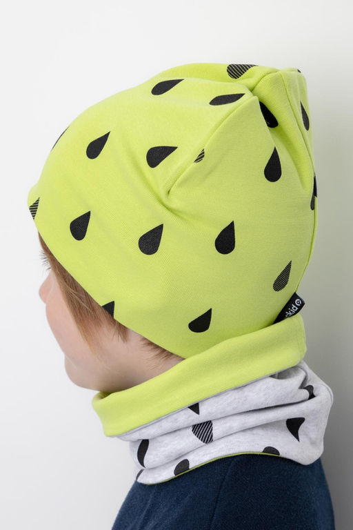 Crockid _ К 8151/фисташковый,св.серый меланж,капли комплект дет