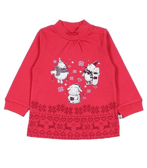 CRB wear/CWN 61956 Водолазка ясельная, красный/Ex.Cherubino